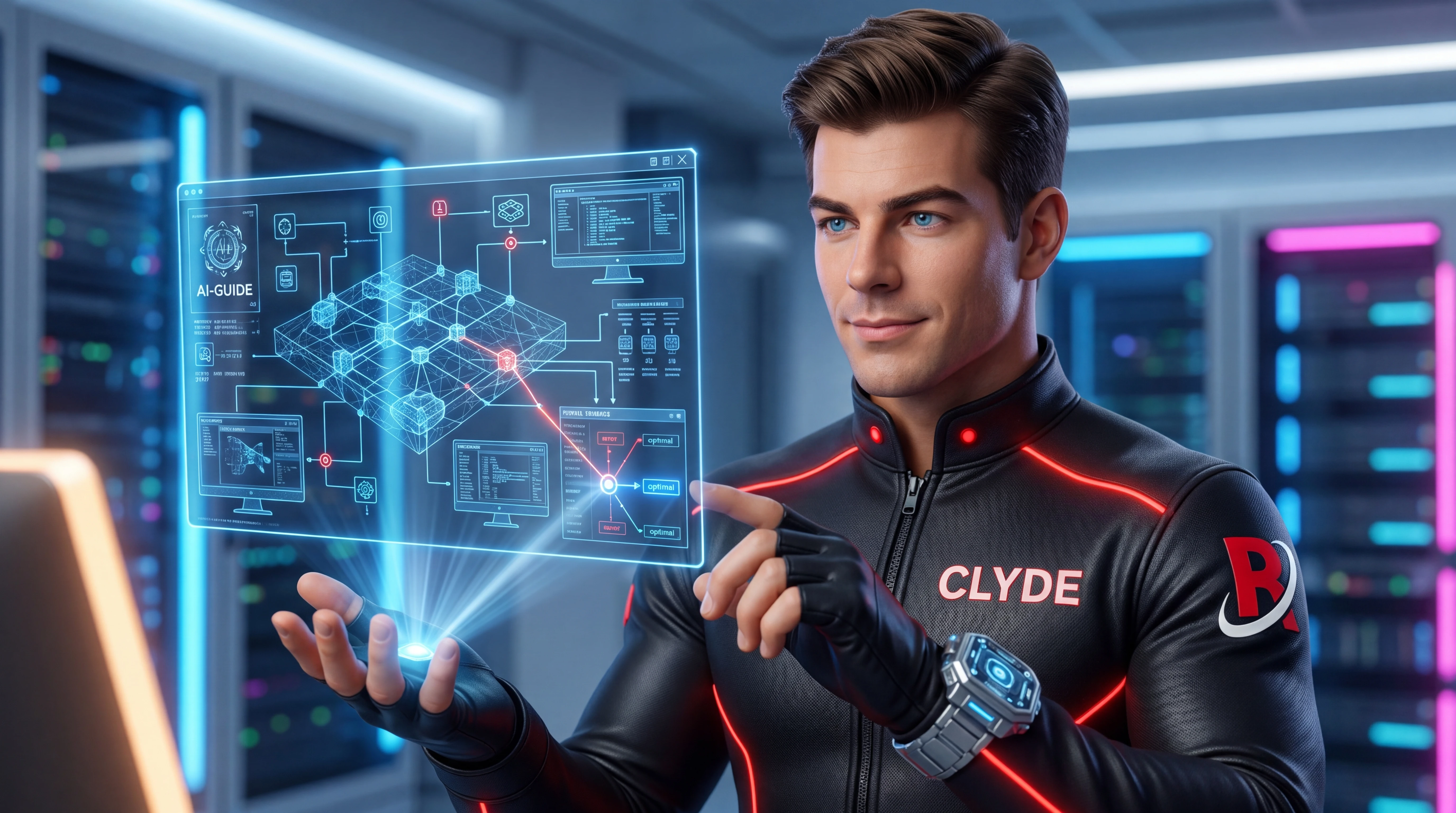 AskClyde client management and NOC dashboard